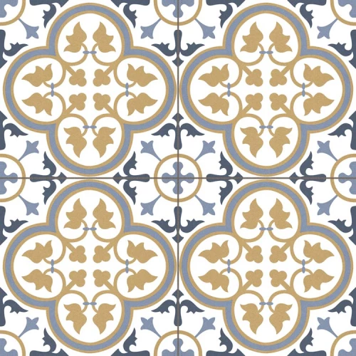 Керамогранит Prissmacer Hampton Beige Pre. бело-бежевый 45x45 см