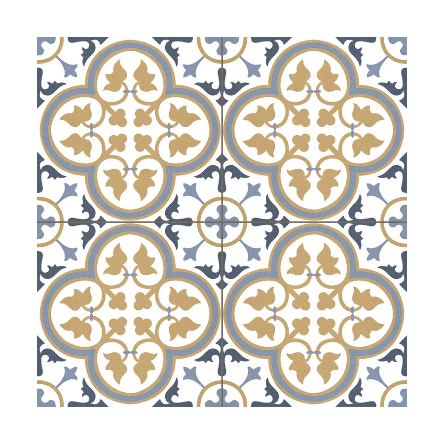 Керамогранит Prissmacer Hampton Beige Pre. бело-бежевый 45x45 см