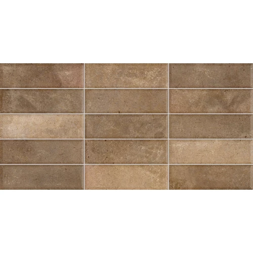 Плитка настенная New Trend Elbrus Brick Marron WT36ELR31 60х30 см