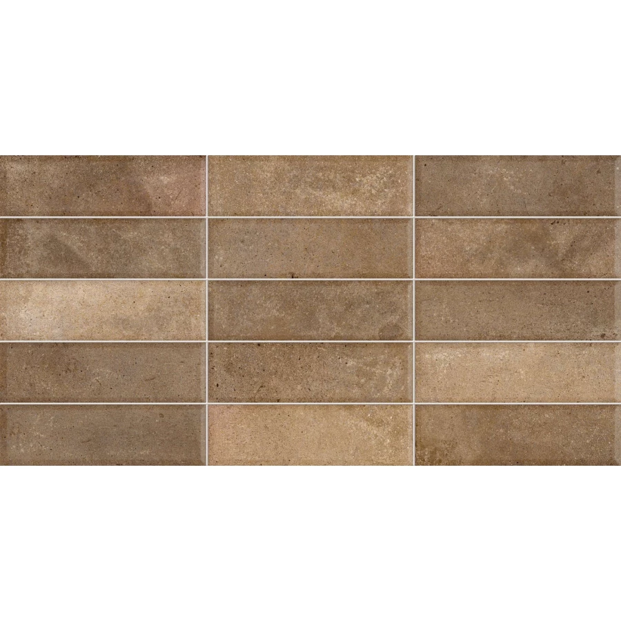 Плитка настенная New Trend Elbrus Brick Marron WT36ELR31 60х30 см