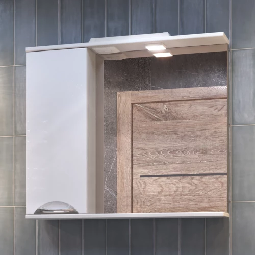 Зеркало шкаф Vigo Callao 800 навесной левый со спотом z.CAL.80.L.El 80x70 см