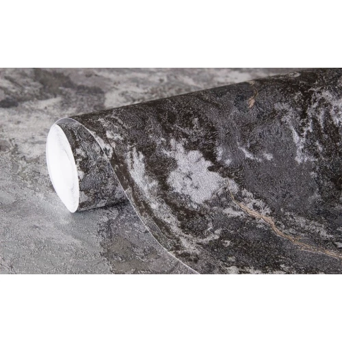 Обои флизелиновые Аспект Deluxe Терра серые 70502-44 1,06х10,05 м