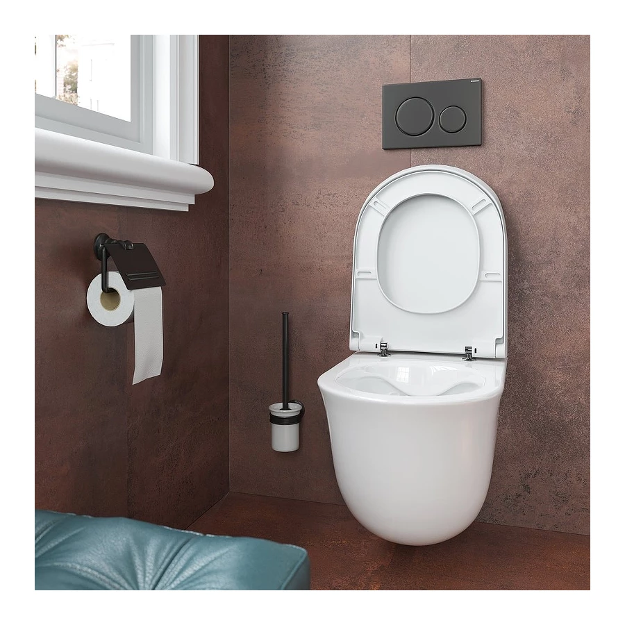 Смывная клавиша Geberit Sigma 20 черный матовый 115.882.16.1