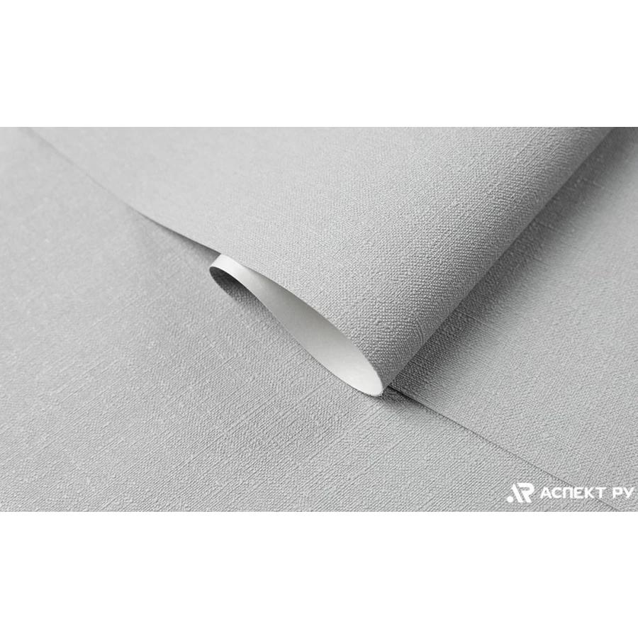 Обои флизелиновые Аспект Deluxe Текстиль Deluxe серые 70681-41 1,06х10,05 м