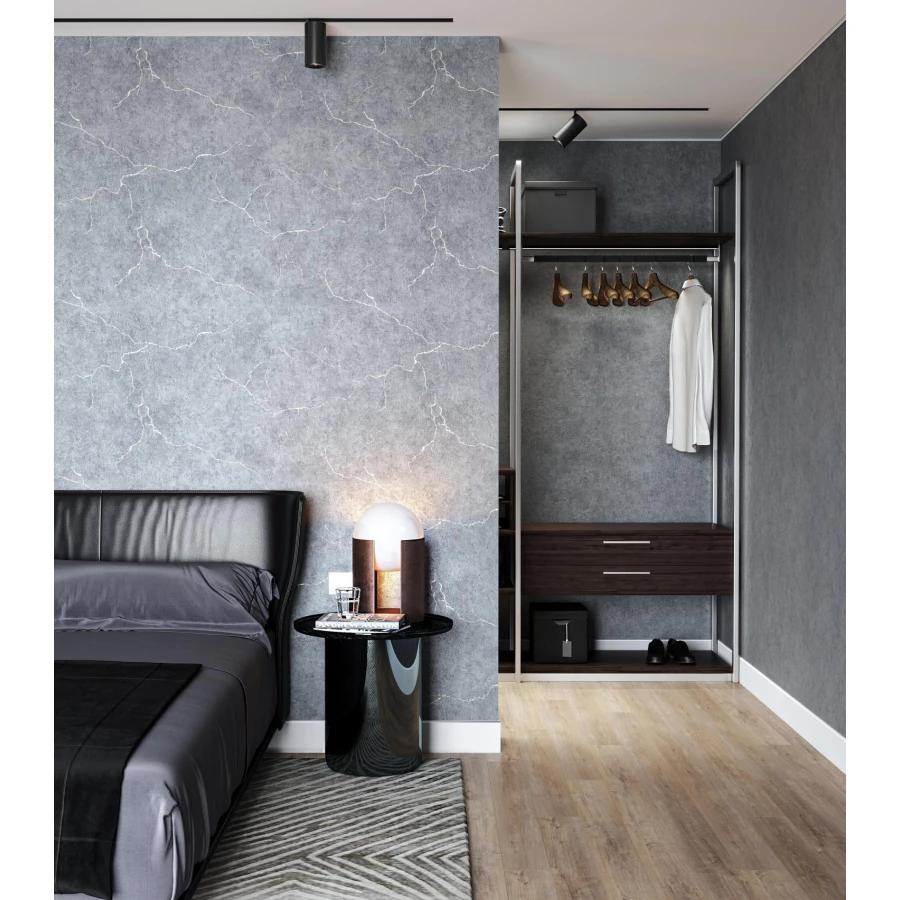 Обои флизелиновые Palitra Trend TrendColor Stories Stories 2.0 серые TC71769-14 1.06х10.05 м