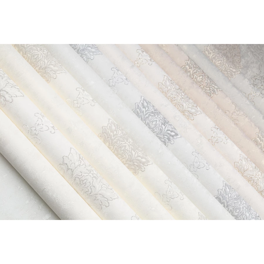 Обои флизелиновые Palitra Life Chantilly серые PL72078-14 1,06х10,05 м