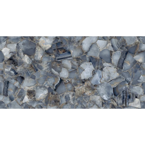 Керамогранит LCM Сапфир Агат / Sapphire Agate суперполированный синий 46,08 м в пал 60120SPA13HG 120х60 см