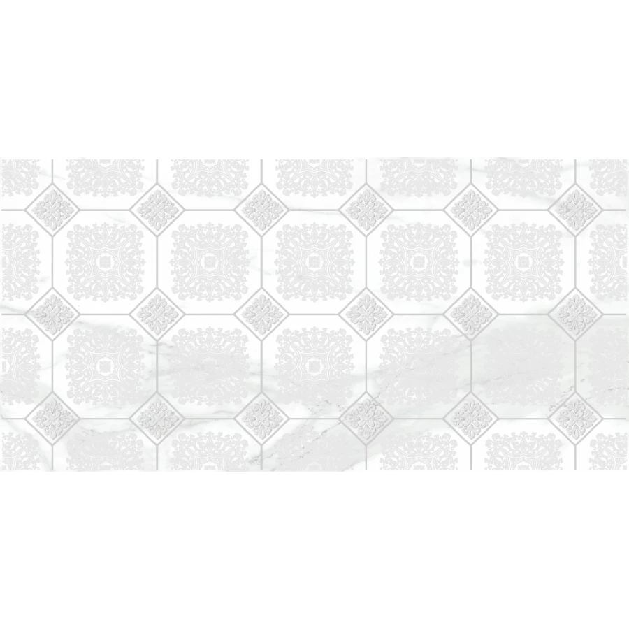 Декор Laparet Olimpus Grand белый 25х50