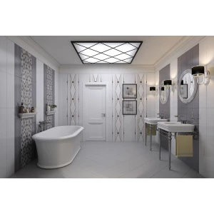 Плитка настенная 1721 Ceramique Imperiale Ковчег серый 00-00-5-17-01-06-940 60х20 см