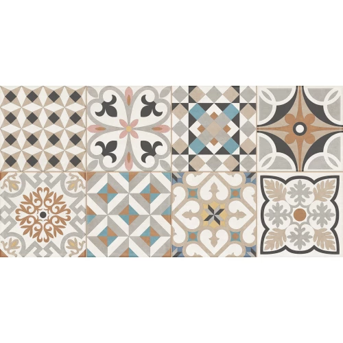 Плитка настенная New Trend Design Art Mix 2 матовая многоцветная WT36DST18 60х30 см