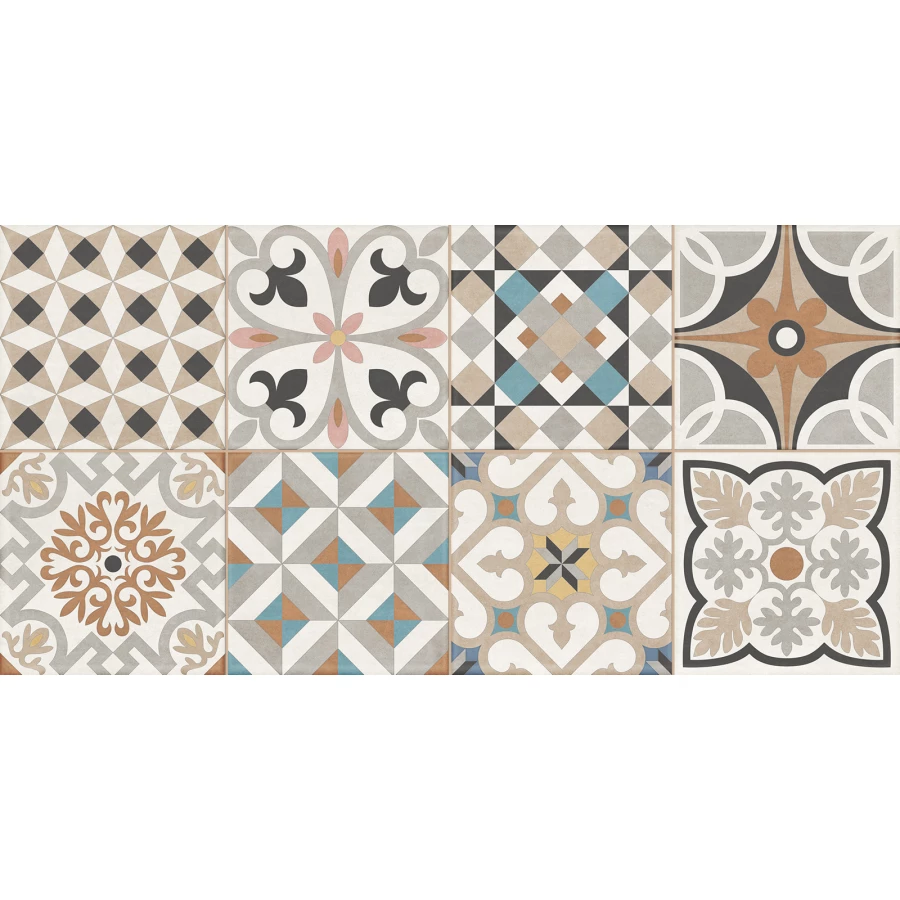 Плитка настенная New Trend Design Art Mix 2 матовая многоцветная WT36DST18 60х30 см