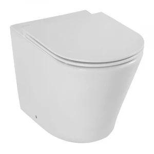 Приставной унитаз со стандартным ободом Jacob Delafon Rodin+ белый DAA102-00