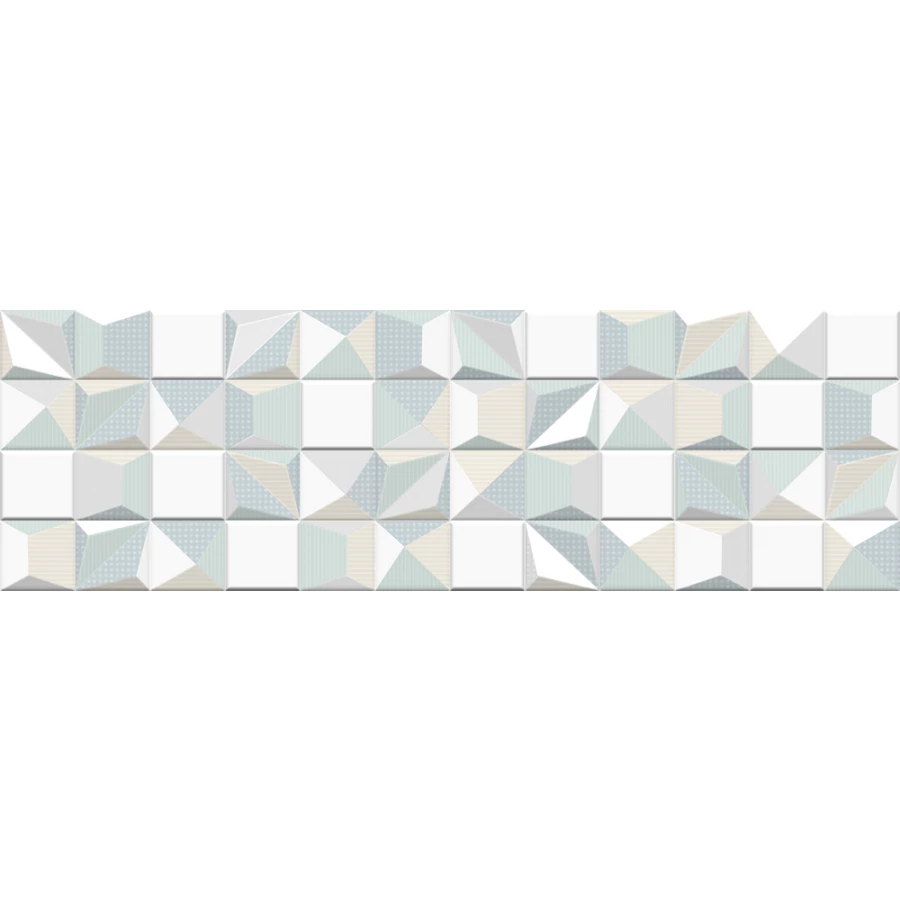 Плитка облицовочная InterCerama Campo белый 80*25 см