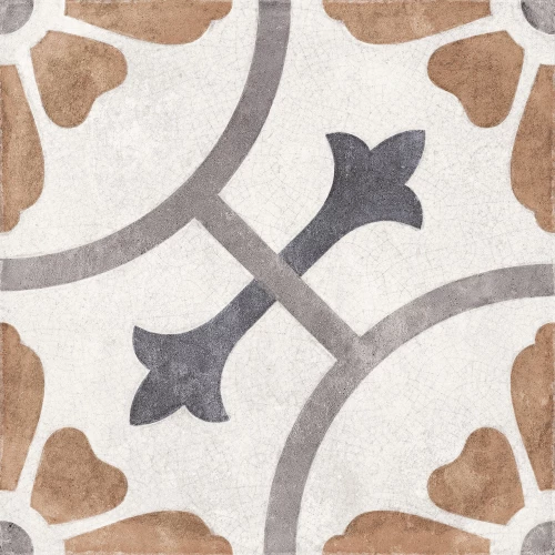 Керамогранит Cersanit Carpet орнамент рельефный матовый многоцветный A17932 29,8x29,8 см