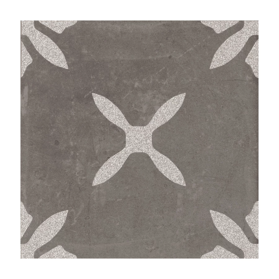 Керамогранит Harmony Peronda Pangea Chocolate Flower LT матовый кофейный 3386040457 22,3х22,3 см