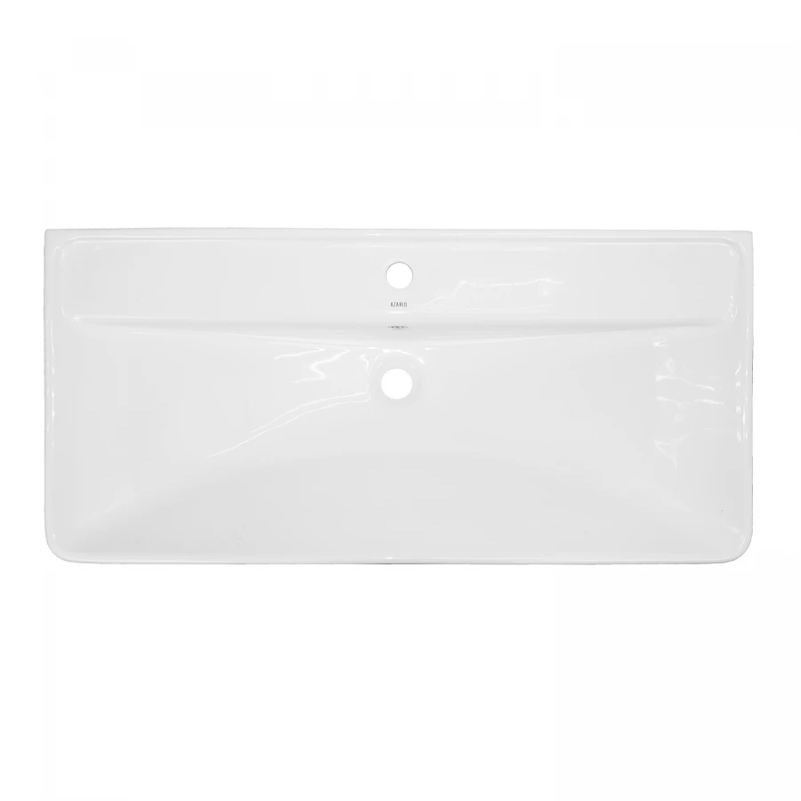 Комплект Тумба Azario Мила 100 h напольная с раковиной Monte 100 белый CS00089954 100х47х86 см