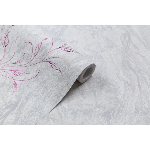 Обои бумажные Palitra Home Protect-Gracia серые HC11063-14a 0,53х10,05 м