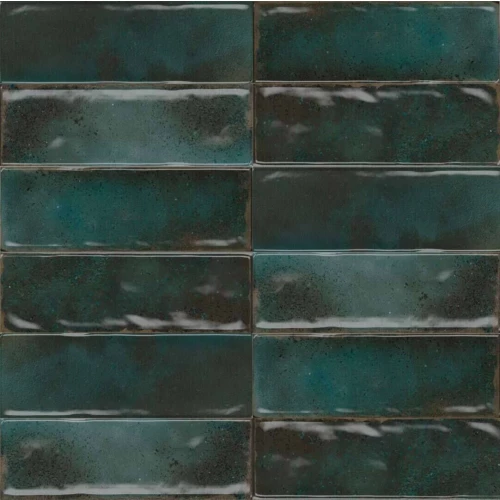 Плитка настенная EL Barco Vogue Esmeralda глянцевая зеленая 20x6,5 см