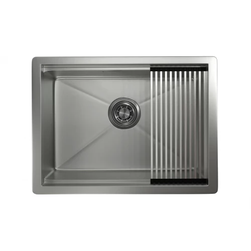 Кухонная мойка Granula Kitchen Space 6045U, сталь матовая