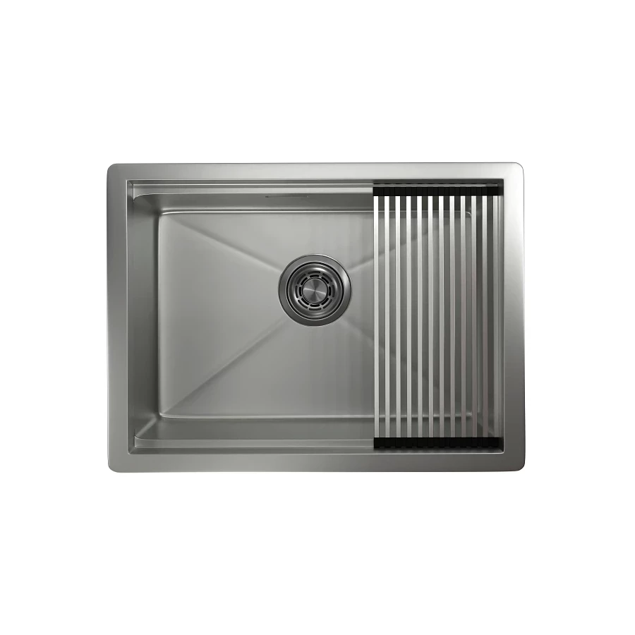 Кухонная мойка Granula Kitchen Space 6045U, сталь матовая