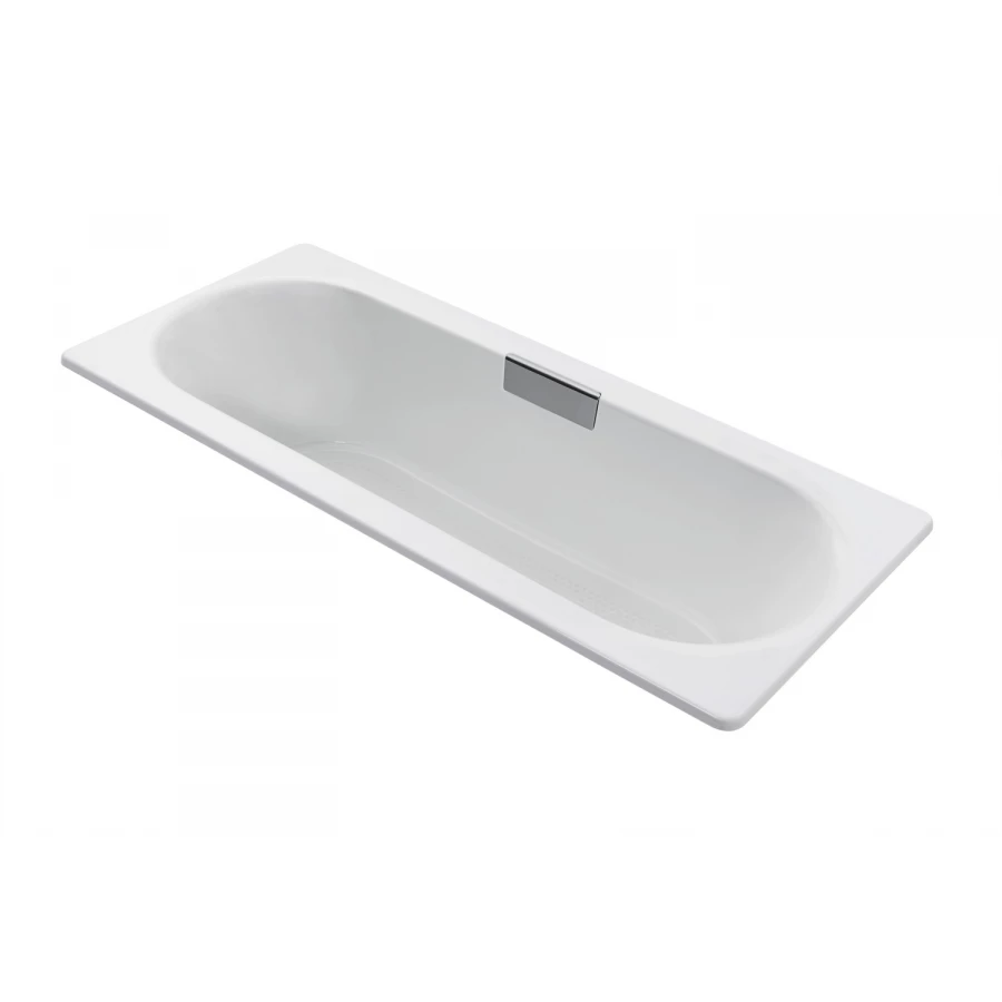 Ванна чугунная Jacob Delafon Volute с антискользящим покрытием без отверстий для ручек без ножек белая E6D900-0 180x80 см