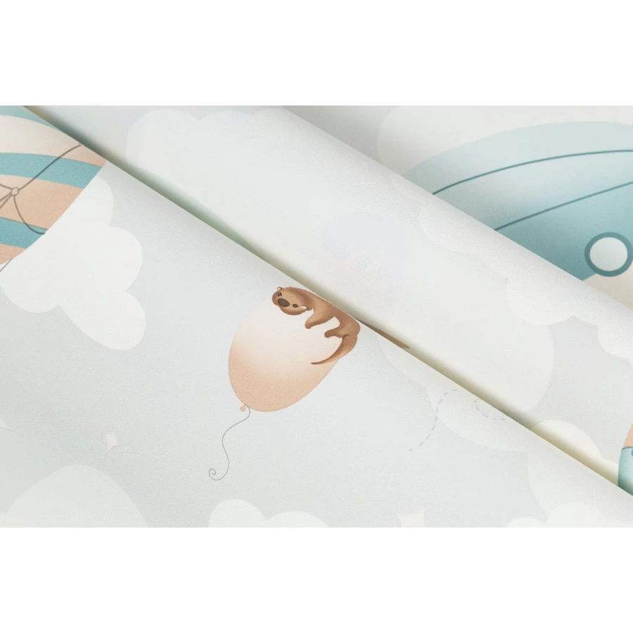 Обои флизелиновые Palitra Home Zoo Child HomeColor серые HC72270-14 1,06х10,05 м