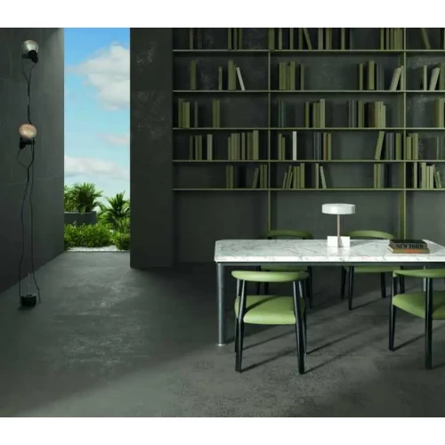 Керамогранит Leonardo Morgana MRGN 120DG RM матовый темно-серый 120x120 см