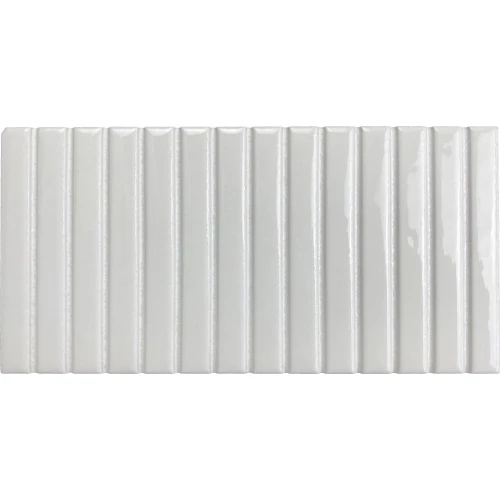 Плитка настенная Dune Kit-Kat Mosaic Snow Snow Glossy глянцевая белая 188862 23,1х11,5 см