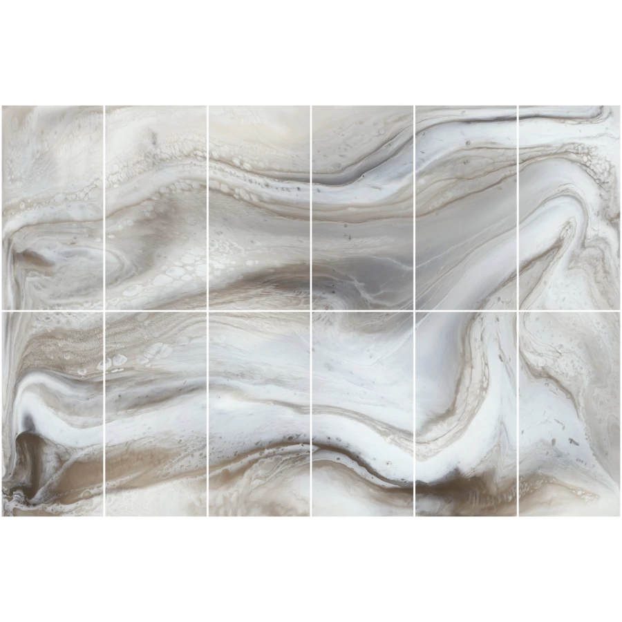 Керамогранит Romario Ceramics Ink-Cloud (12x75x150 см) 450х300 см