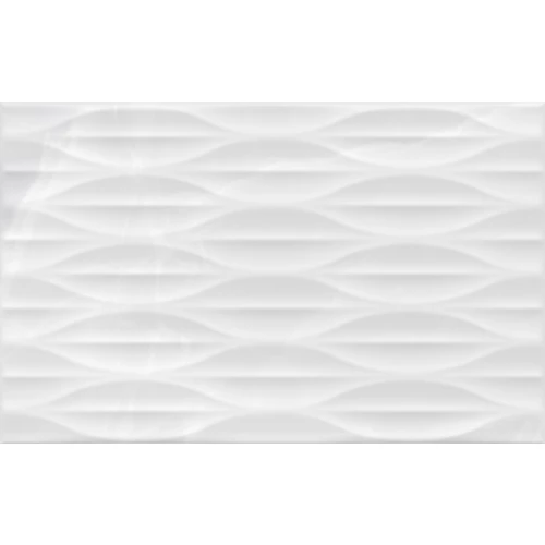 Плитка настенная Gracia Ceramica Эдем низ 03 глянцевая белая 010100001551 40х25 см