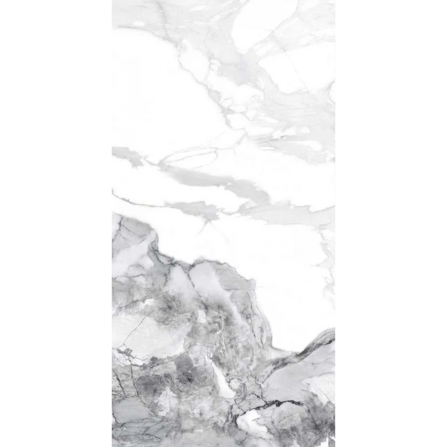 Керамогранит Global Tile Eva NB_GT грес глазуированный Белый Полированный PGT 2217 120х60 см