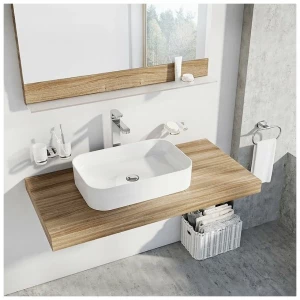 Умывальник Ravak Ceramic 550 R Slim белый 55x37 см