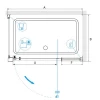 Душевой уголок RGW PA-078B RGW PA-008B + Z-050-2B Прозрачное 350807892-14 900x1200 мм