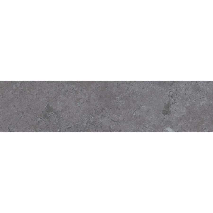 Подступенок из керамогранита Kerama Marazzi Про Лаймстоун матовый темно-серый DD205120R/2 60x14,5 см