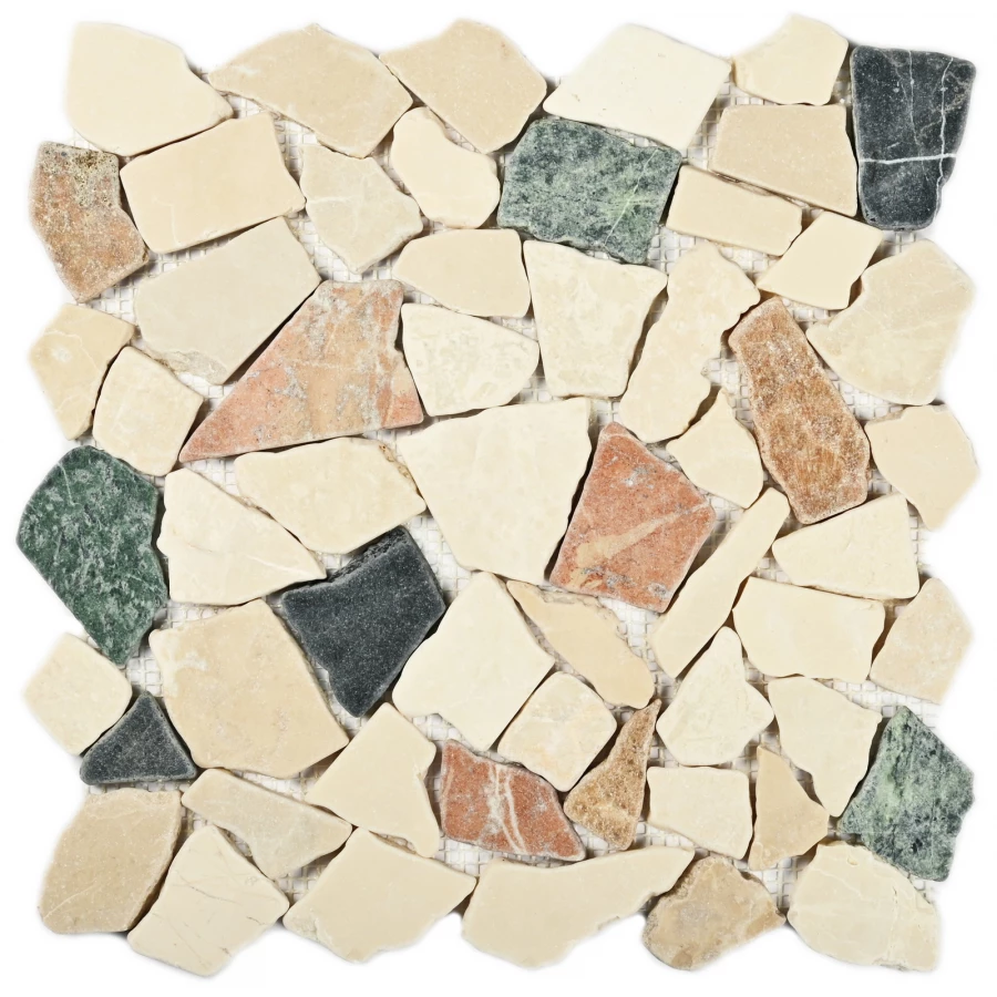 Мозаика Bonaparte Каменная мозаика Alicante матовая многоцветная 30,5х30,5 см