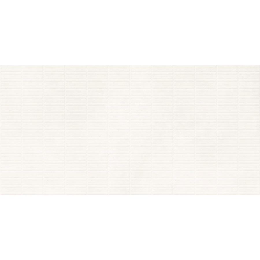 Керамогранит LCM Невел белый чип / Nevel White Chip матовый карвинг 60120NEV01M 120х60 см