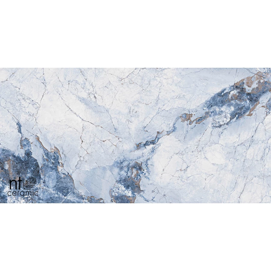 Керамогранит NT Ceramic Bright and Shiny Callacata Ocean Полированный NTT9107P 120х60 см