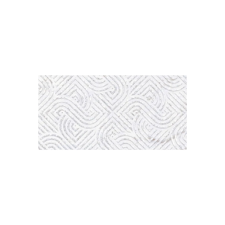 Плитка настенная Тянь Шань Титания Декор глянцевый светло-серый TP3662H 60х30 см