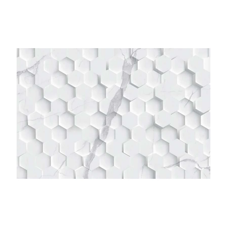 Настенная плитка Eurotile Statuario 9 SR 0205 Pixel 9 SR 0205 40х27 см