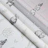 Обои флизелиновые VOG Collection Funny Bunny серые VV72059-41 1,06х10,05 м