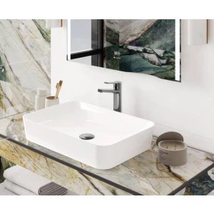 Керамогранит Laparet Atmosphere Cristal сатинированный белый 120х60 см