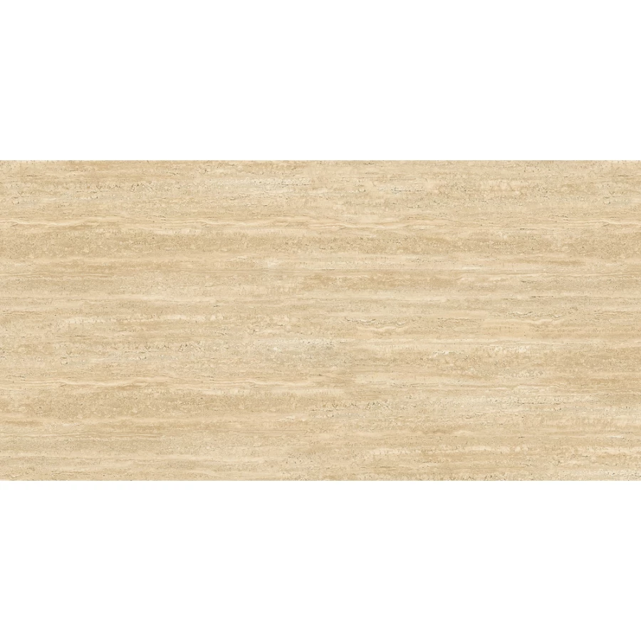 Керамогранит Cersanit Travertino бежевый ректификат рельеф A17422 120х60 см