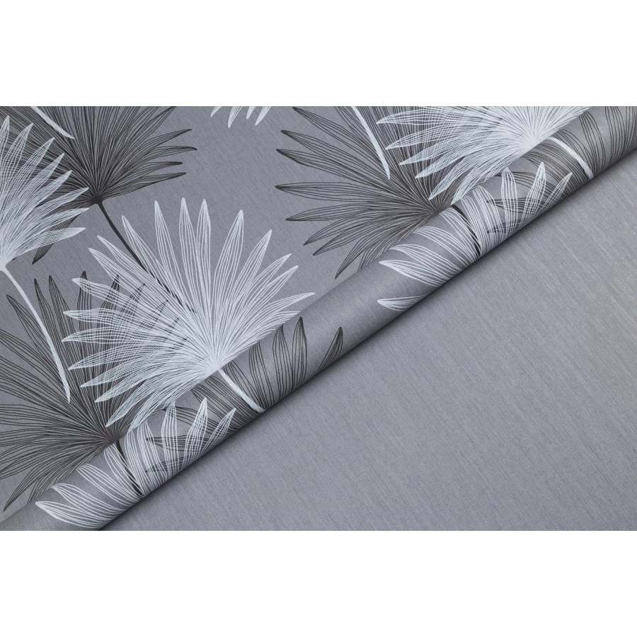 Обои флизелиновые Palitra Home HomeColor Palma черные HC72073-48 1,06х10,05 м