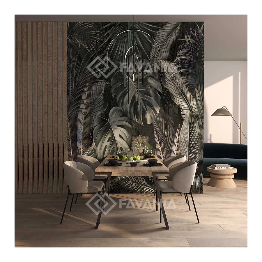 Керамогранит Meili Ceramic Royalty Matt матовый многоцветный FS6410M 300х120 см