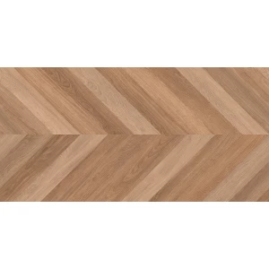 Керамогранит Laparet Wood Canarium Chevron M матовый карвинг тёмно-бежевый 120х60 см