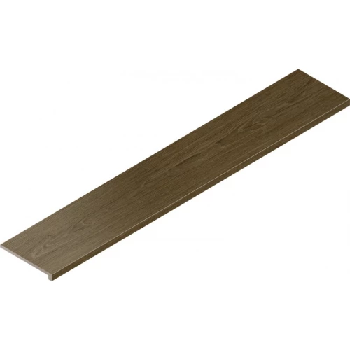 Ступень угловая правая из керамогранита Italon Аура Классик Пэппер матовый коричневый 620070003188 160х33 см