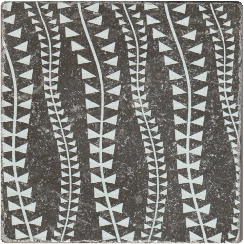 Декор Stone4Home Marble Натуральный мрамор Black motif №4 10x10