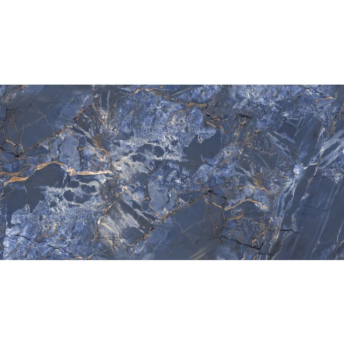 Плитка керамогранитная Azario Crystal blue High Glossy P3090821120HG 120х60 см