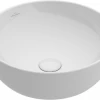 Раковина накладная Villeroy&Boch Artis без перелива не шлиф Альпийский белый 41794301 43х43 см