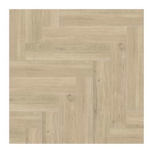 Кварцвиниловая плитка SPC Creto EcoParquet Английская елка Дуб натуральный Latte бежевая CR66204 43 класс 4 мм